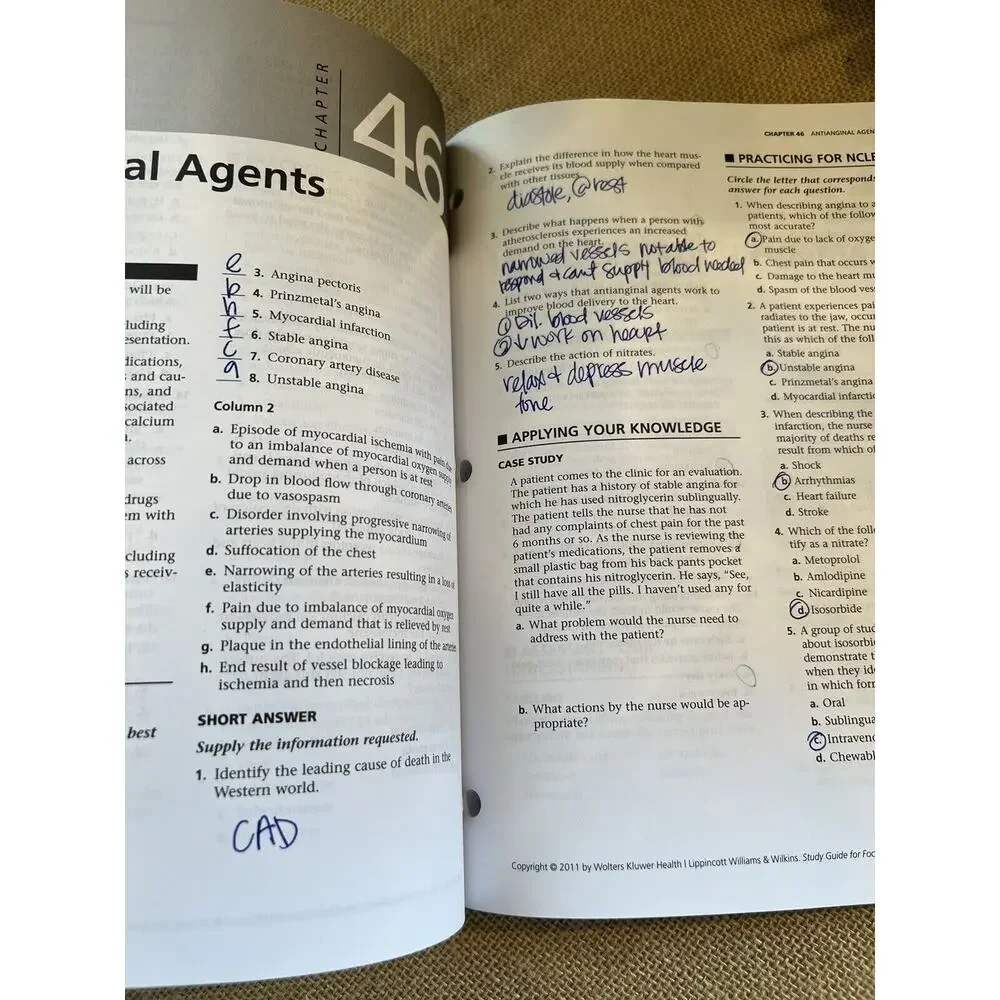 Focus On Nursing Pharmacology Study Guide